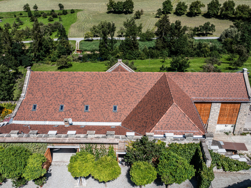 Wiederaufbau Ökonomiegebäude